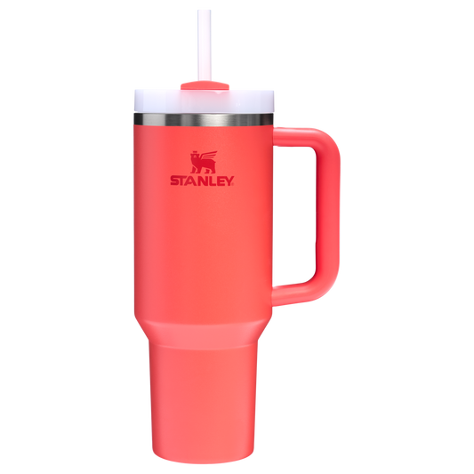 The Quencher H2.0 Flowstate™ Hot Coral Tumbler | 40 OZ
