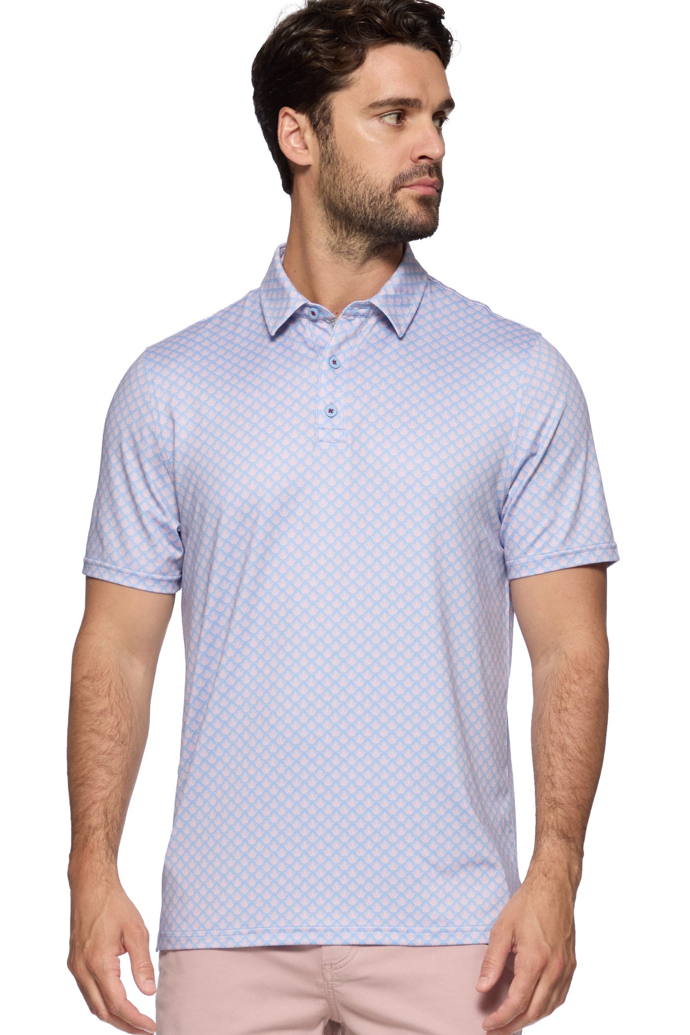 Flag and Anthem Friley Performance Polo - Agave