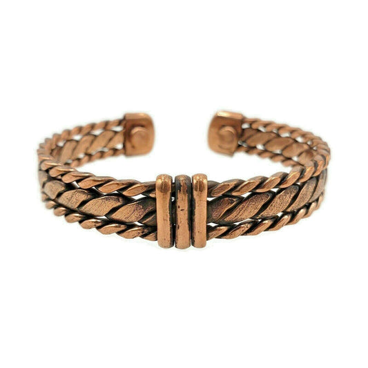 Pure Copper Magnetic Bracelet Arthritis Pain Therapy