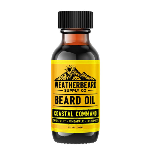 Coastal Command Beard Oil (Grapefruit, Pineapple)