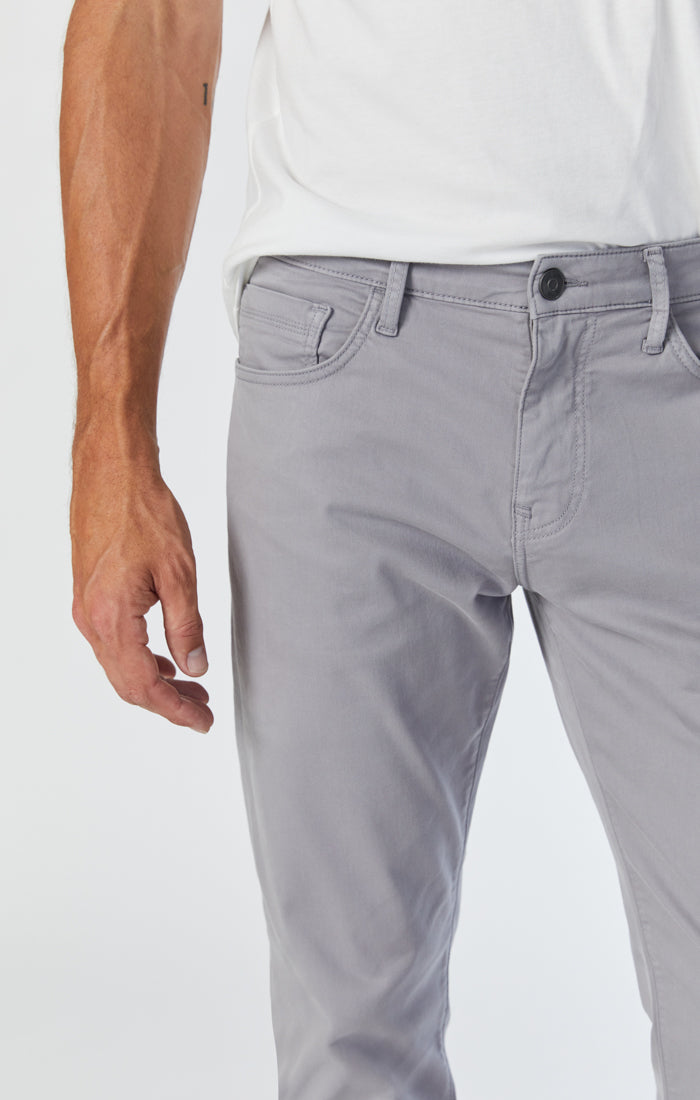 Mavi Zach Straight Leg Jeans | Regular Rise | Graphite Twill