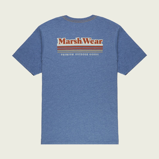 Marsh Wear Gradient Bluefin Tee