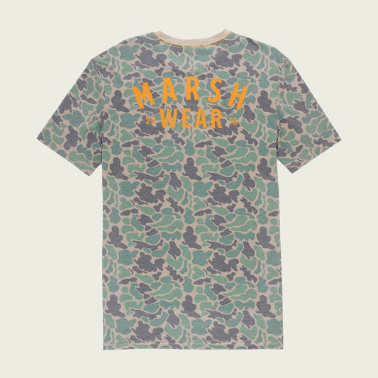 Marsh Wear Green Camo Stackhouse Hagood Tee