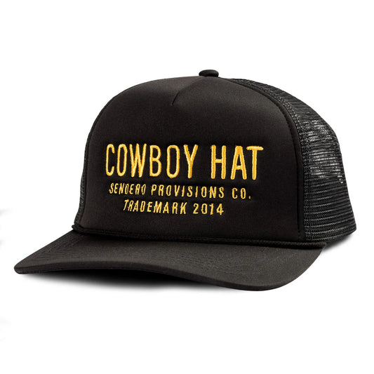 Sendero Cowboy Hat Black/Gold