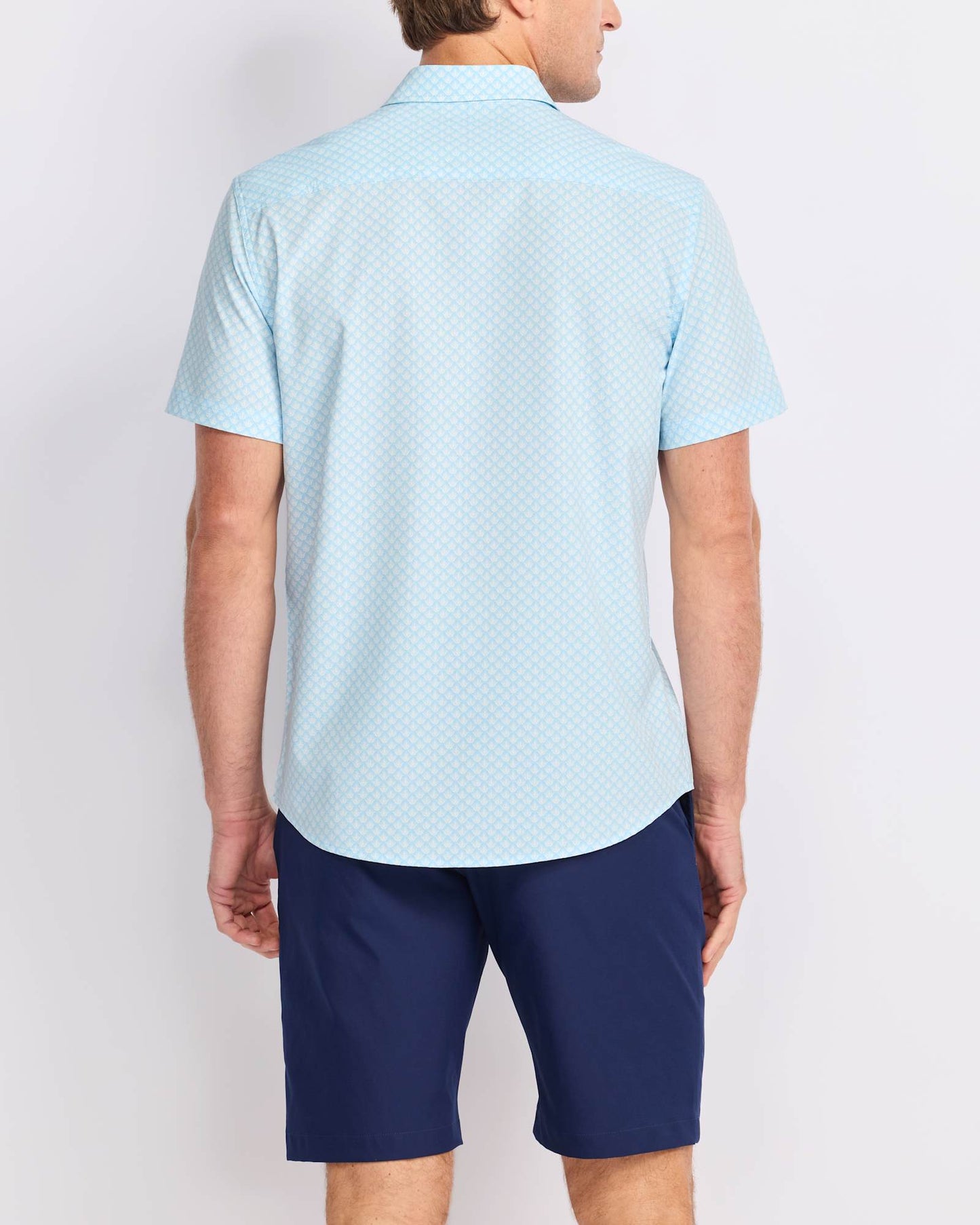 Flag and Anthem | Fridley Seersucker Agave | Light Blue