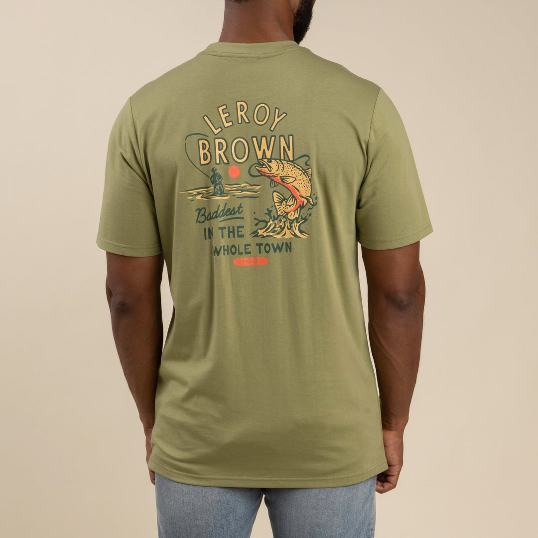 Sendero Leroy Brown T-Shirt - Sage