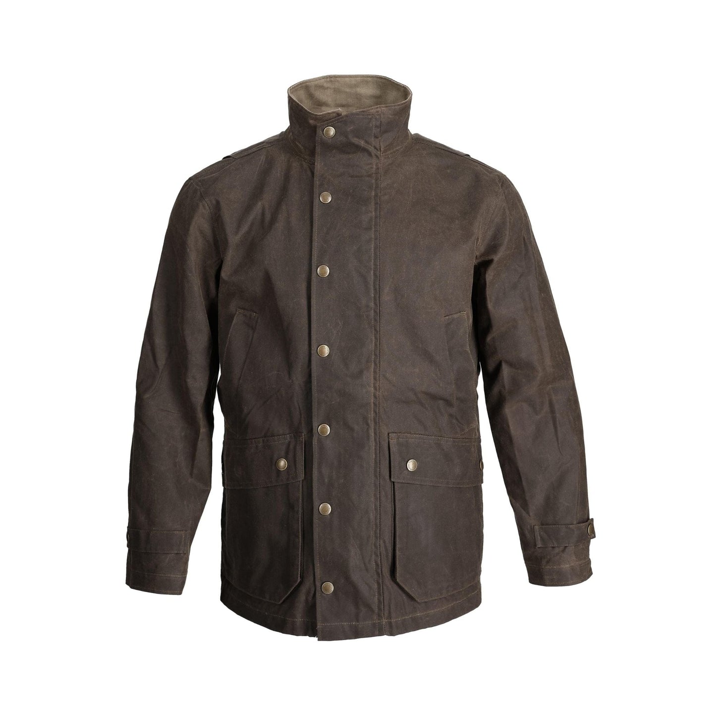 Tom Beckbe Tensaw Waxed Canvas Jacket - Rye Brown