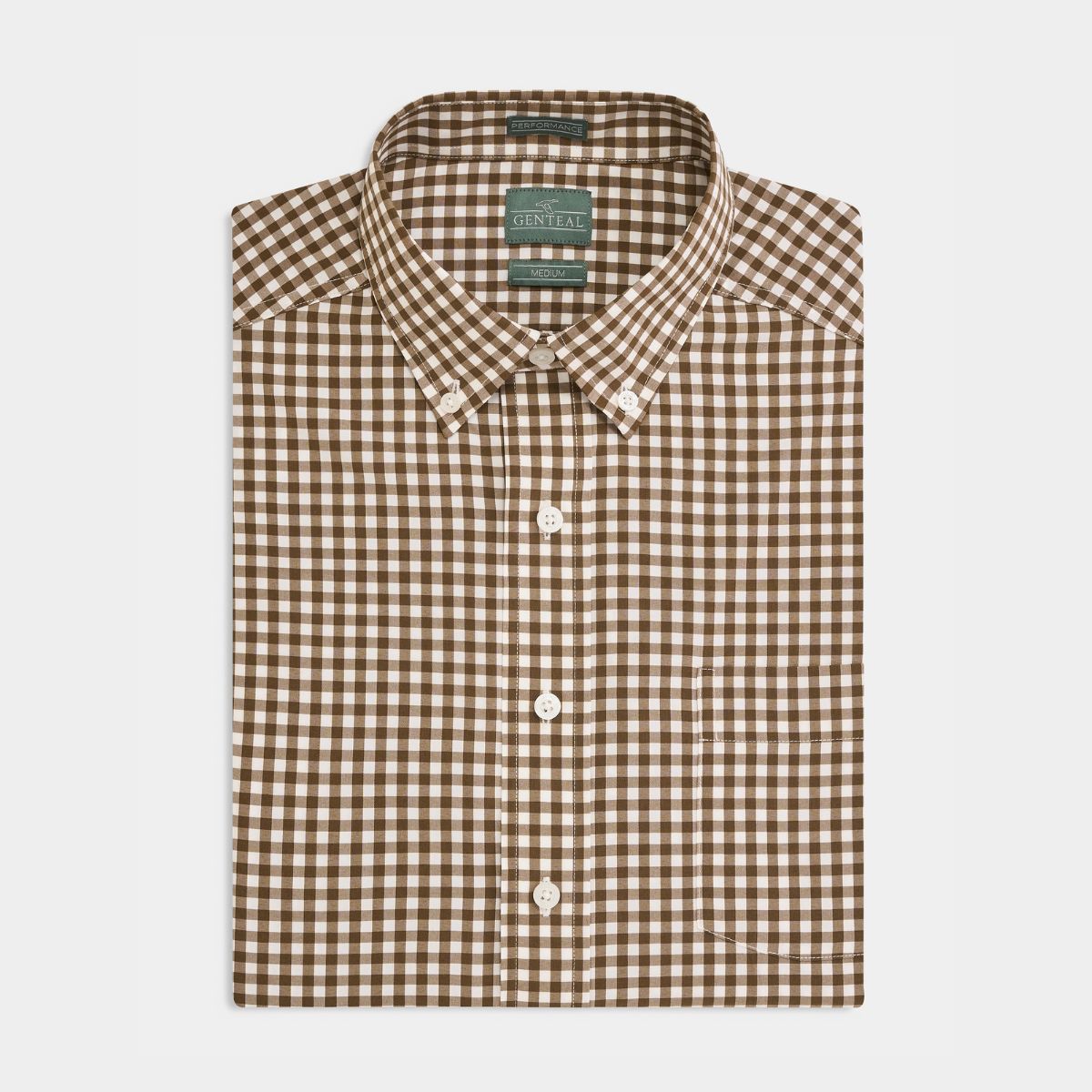 GenTeal Holden Performance Sport Shirt - Mocha