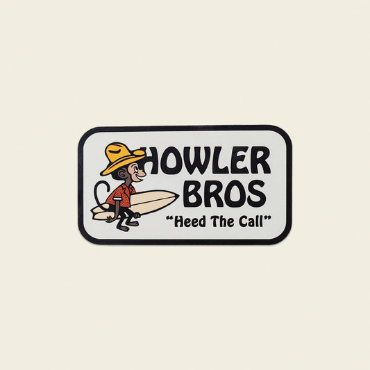 Howler Bros El Monito Surfs Sticker