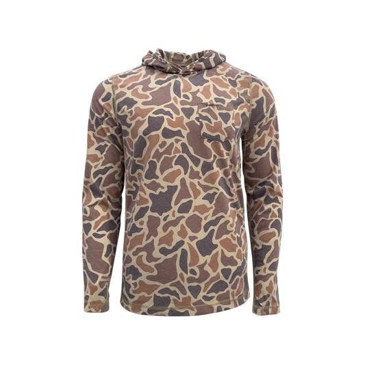 Poncho Outdoors | The Shell Bag Hoodie | Camo