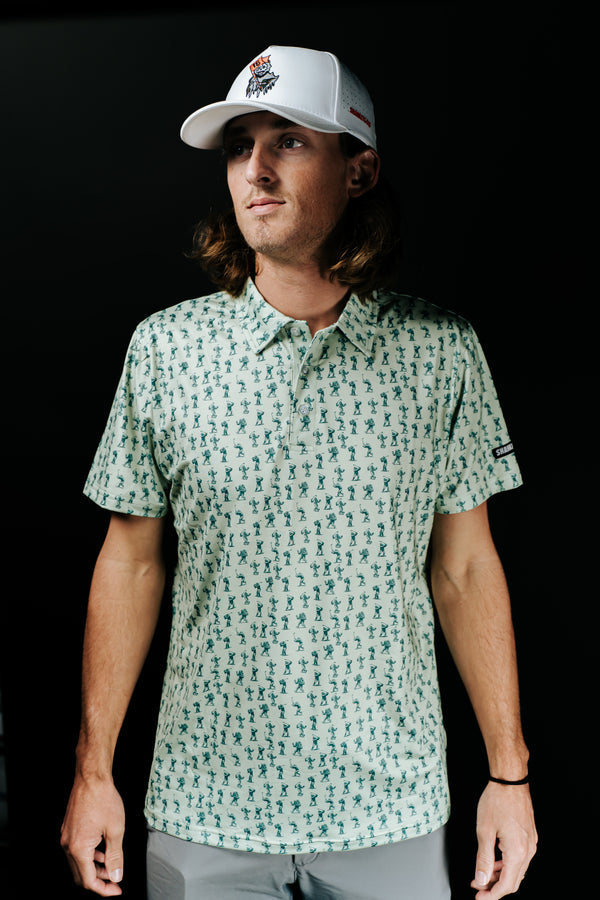 Shankit Golf | Sasquatch Polo | Green
