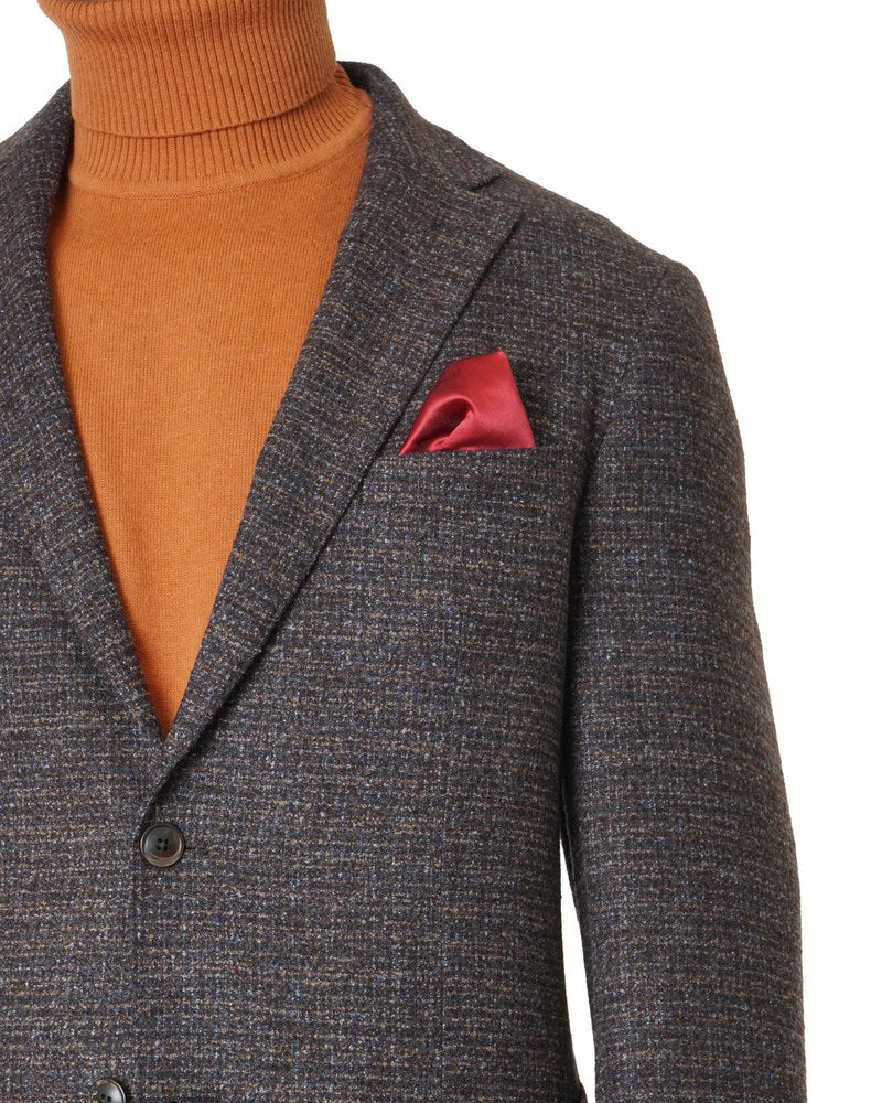 Giles & Jasper Luxe Collection | Brown Multi Boucle Sport Coat | Brown