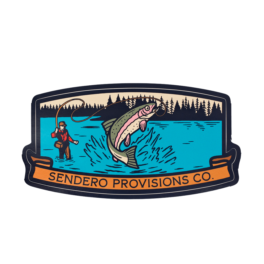 Sendero Fly Fisher Sticker