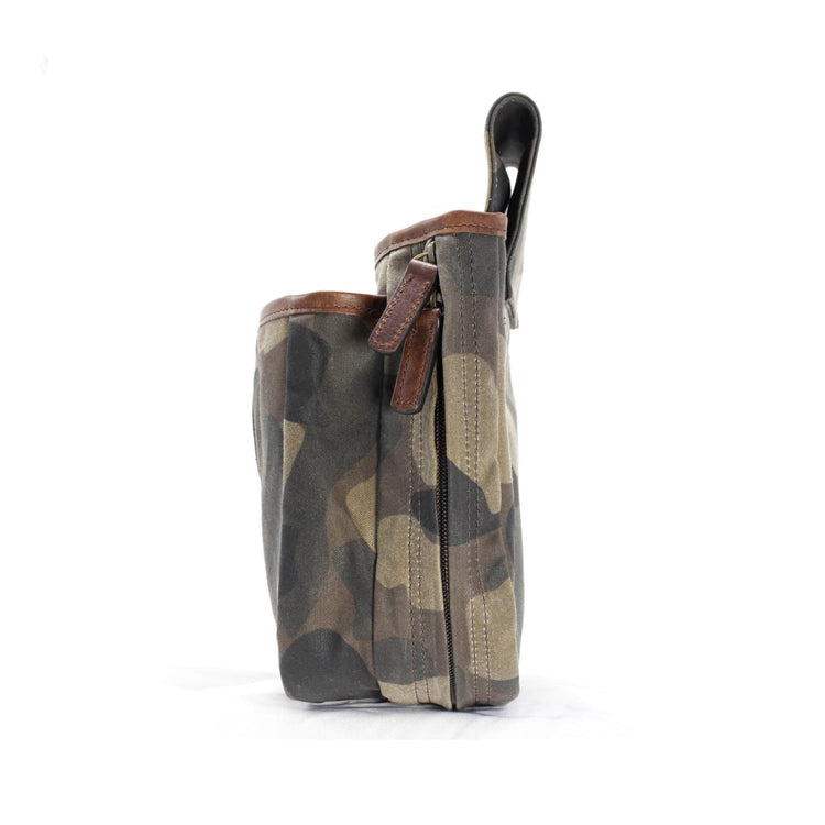 Tom Beckbe  Classic Camo Canvas Shell Bag