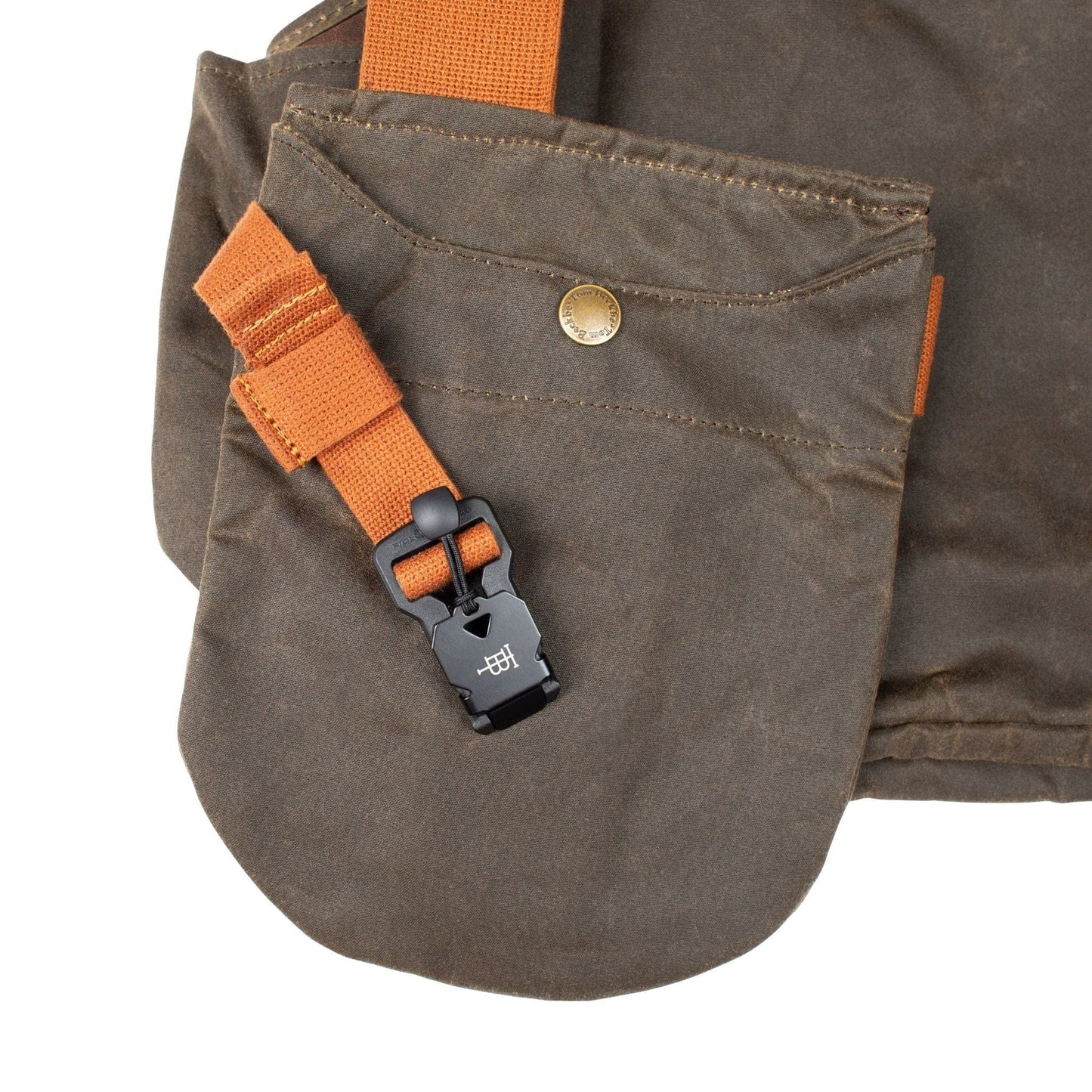 Tom Beckbe Upland Strap Vest - Rye Brown