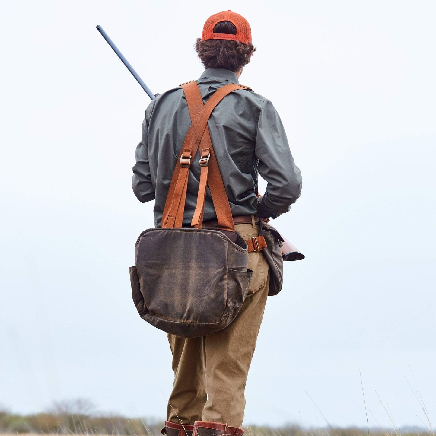 Tom Beckbe Upland Strap Vest - Rye Brown