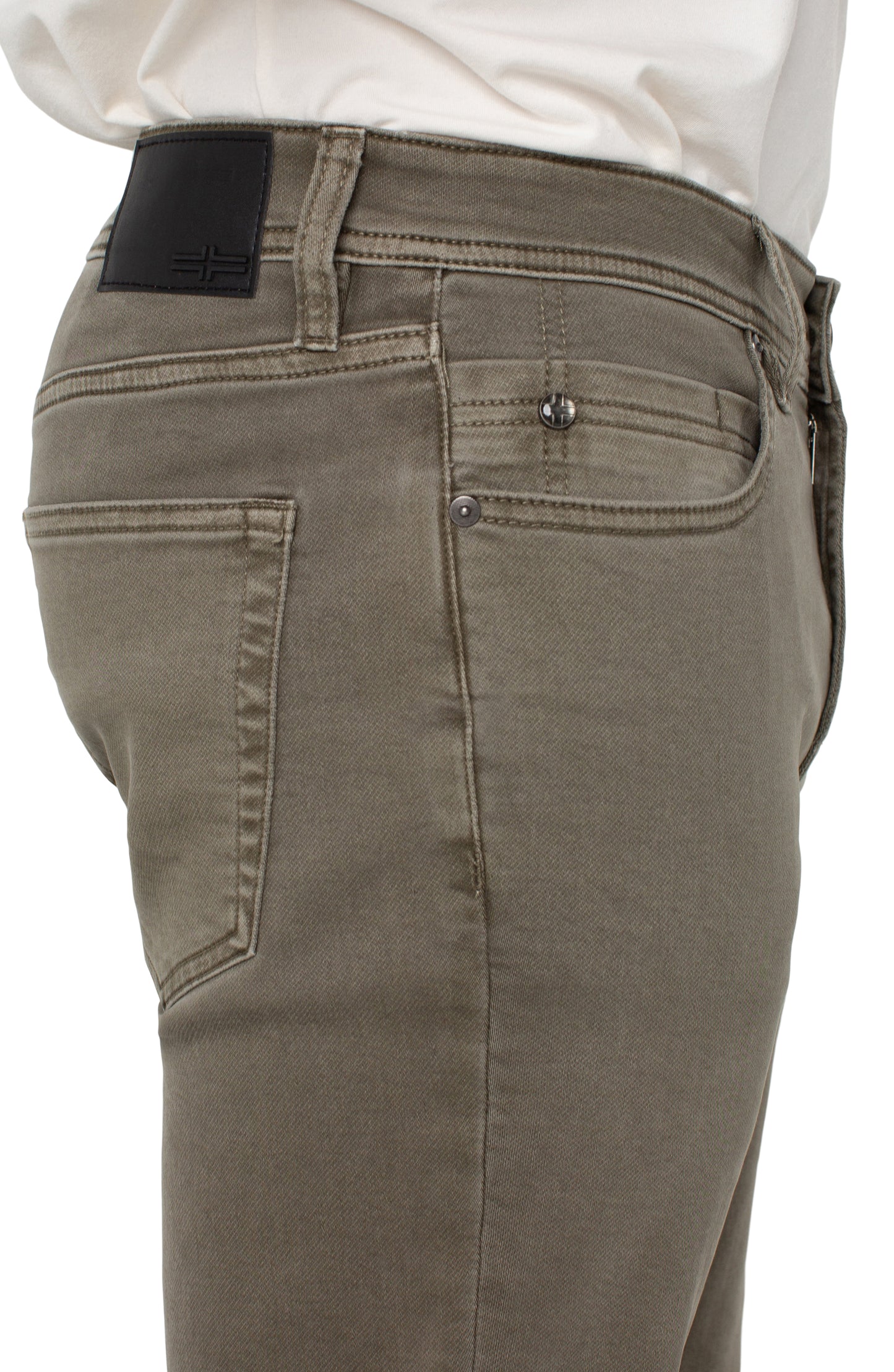 Liverpool Los Angeles | Kingston Modern Straight Leg | Pewter Green