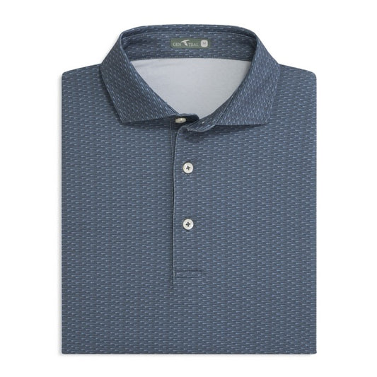 GenTeal | Midnight Reel Reflections Performance Polo | Midnight