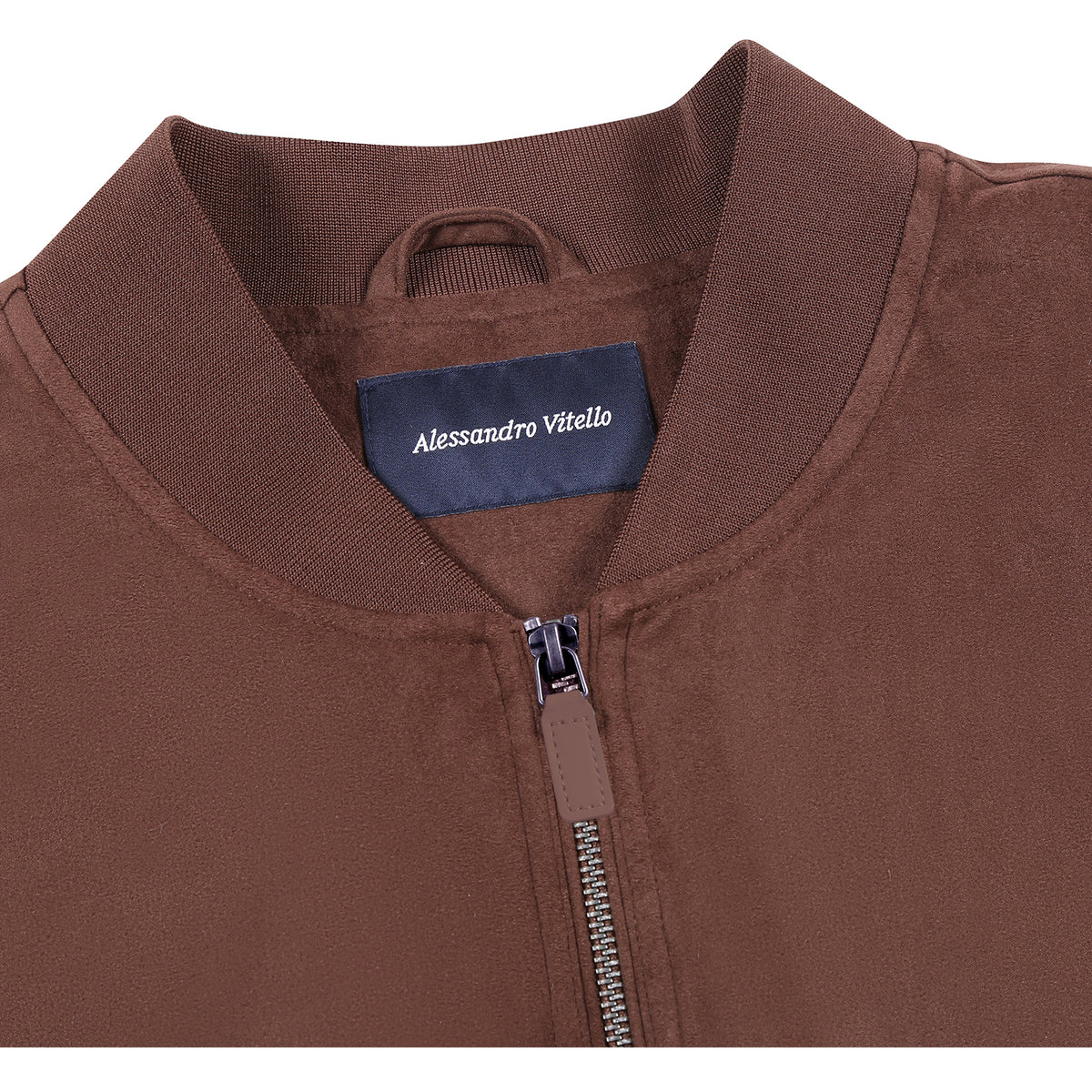 Alessandro Vitello | Ultra Suede Jacket | Brown