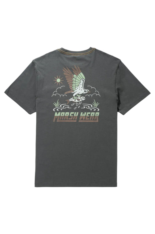 Marsh Wear | Text Tee | Ash