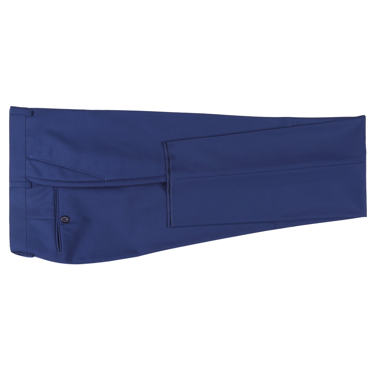 Men's Slim Fit Flat Front Dress Pant - Royal Blue