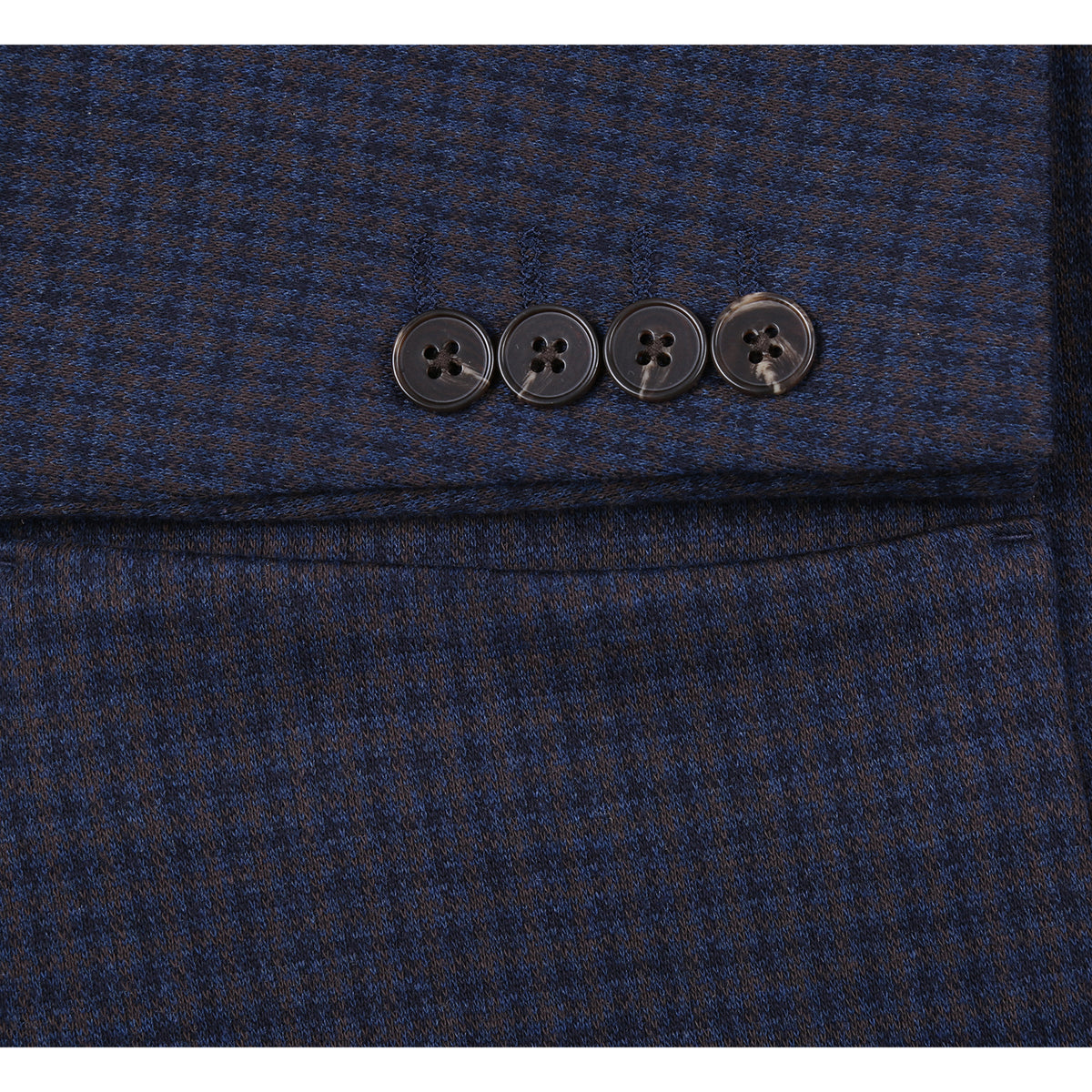 Pellagio | Slim Fit Sport Coat | Brown/Navy