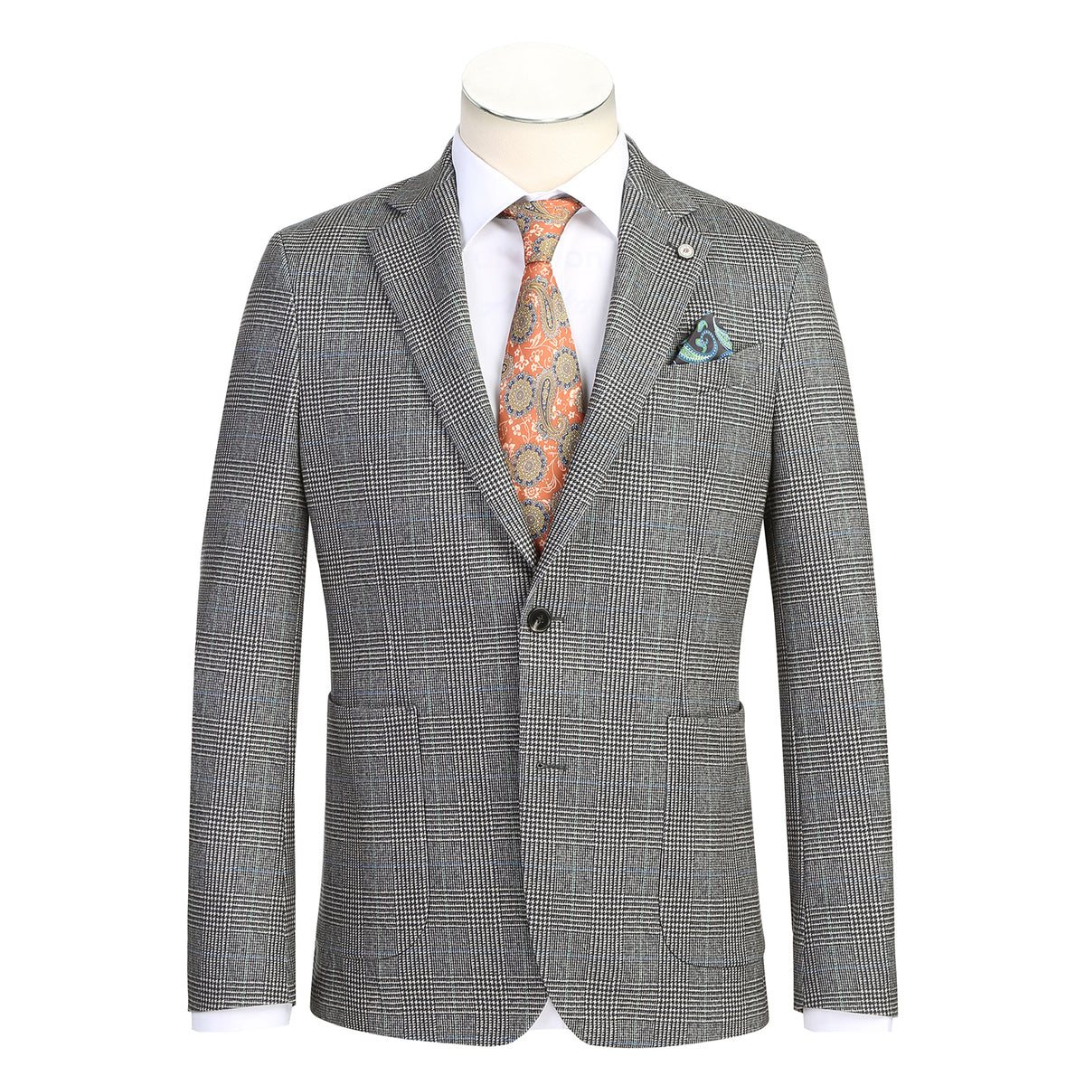 Pellagio | Slim Fit Sport Coat | Charcoal