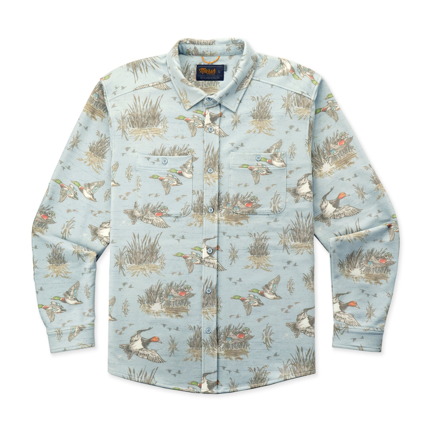 Marsh Fireside Overshirt - Smoke
