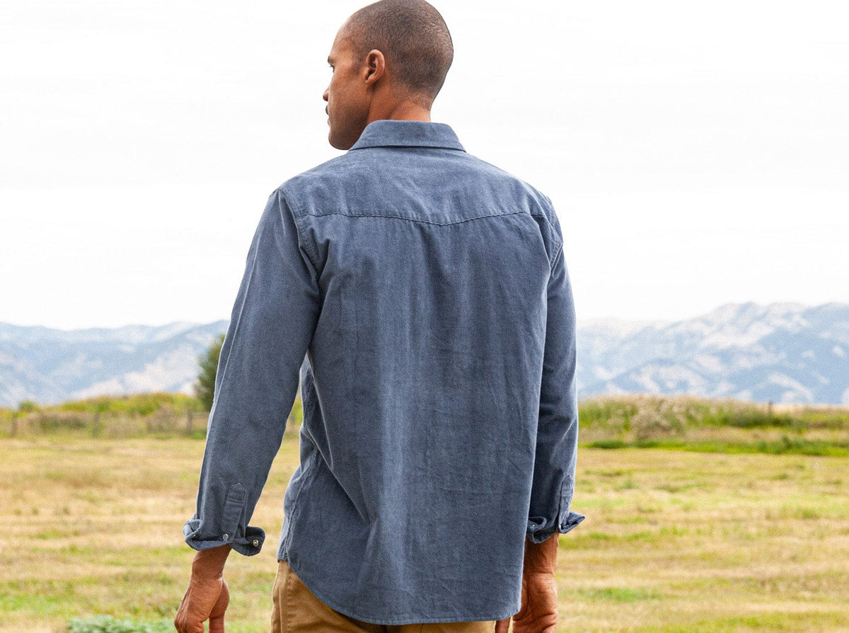 Criquet | Corduroy Peal Snap | Slate Blue