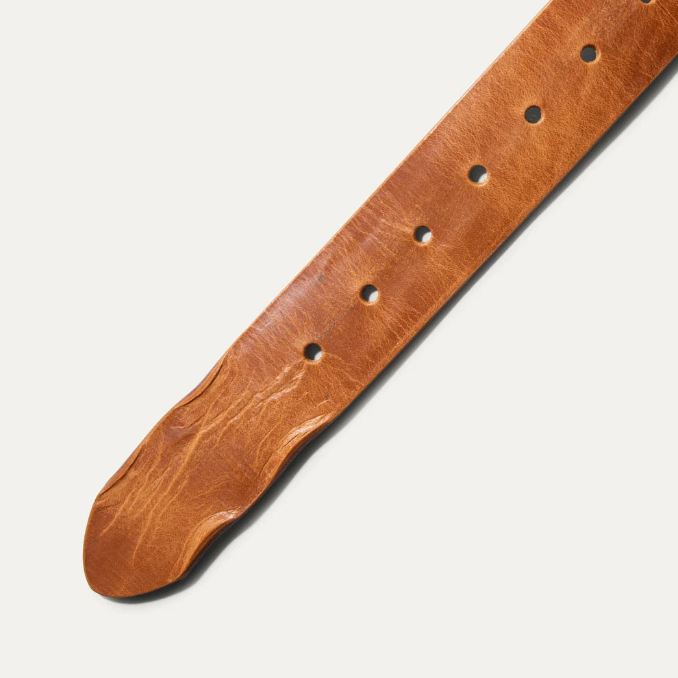 Vintage Washed Belt - Tan