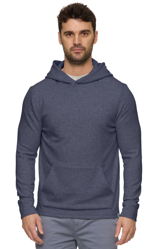 Flag and Anthem | Newton Fleece Hoodie | Navy Heather