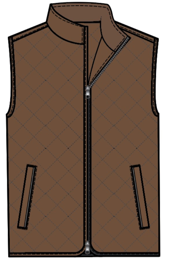 The Normal Brand | Quilted Liner Vest | Hickory