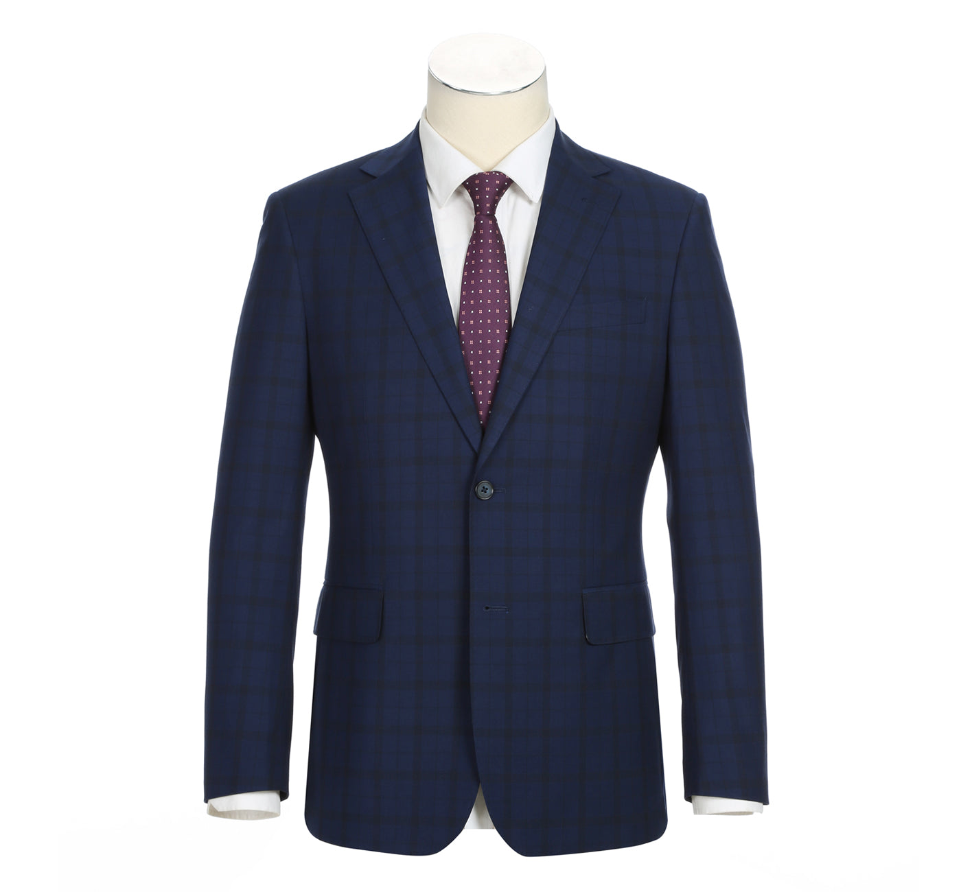 English Laundry Slim Suit - Blue/Black