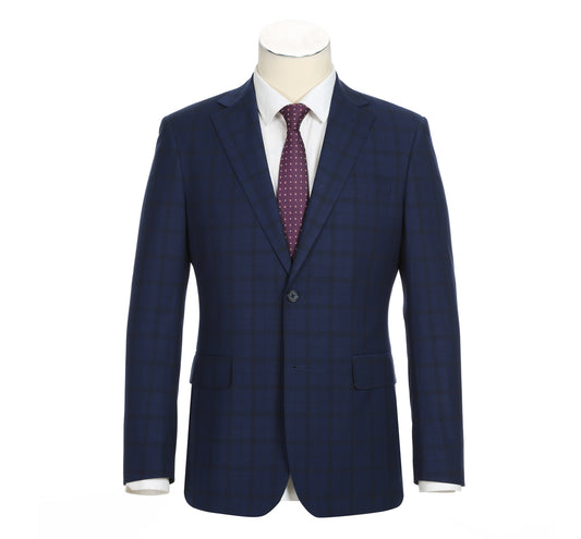 English Laundry Slim Suit - Blue/Black