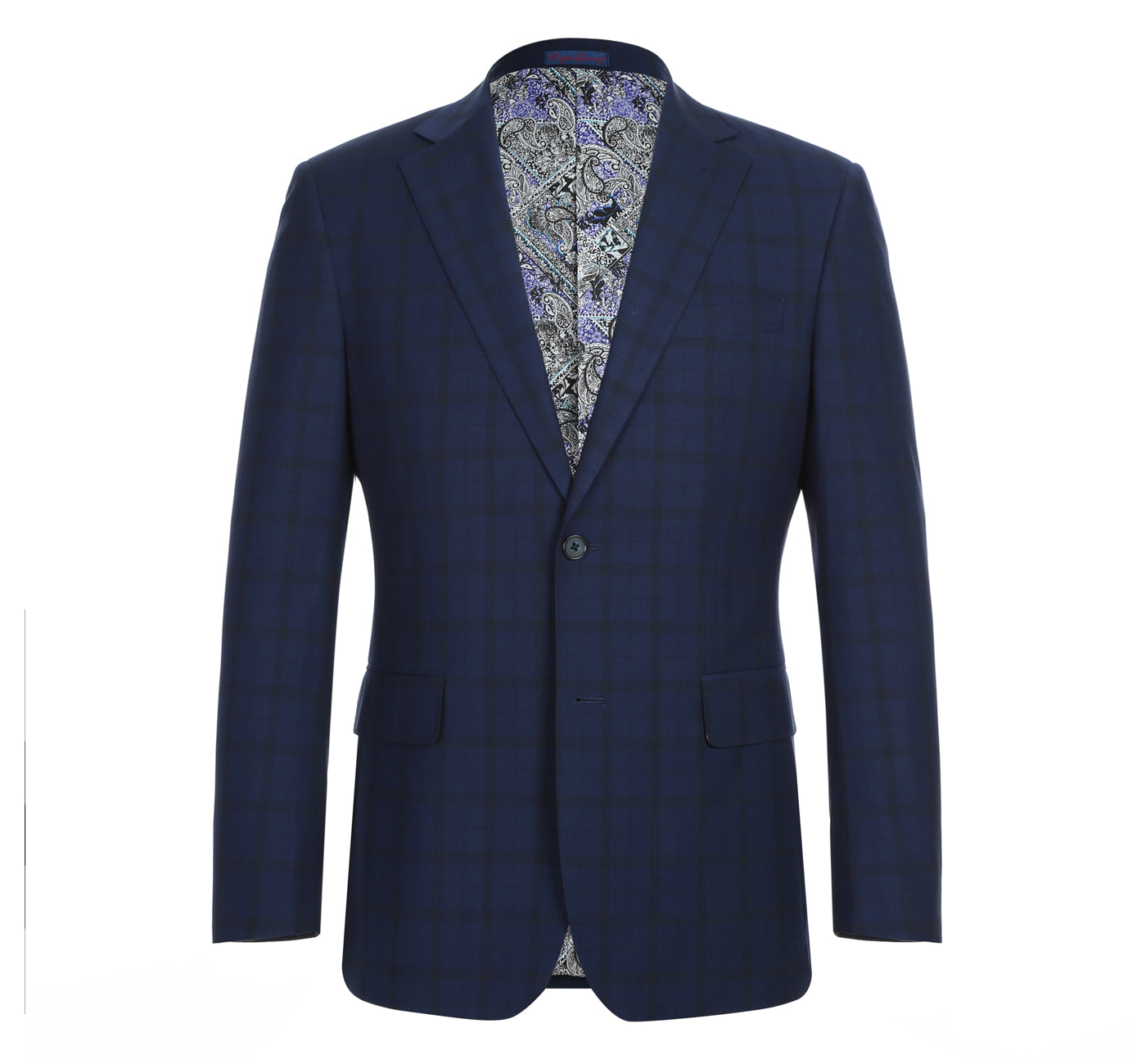 English Laundry Slim Suit - Blue/Black