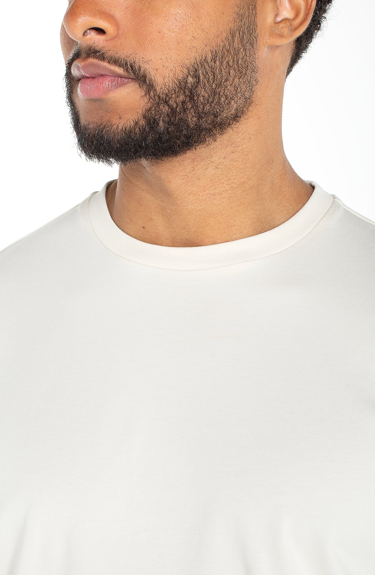 Liverpool Los Angeles Short Sleeve Crew Neck Tee - Parchment