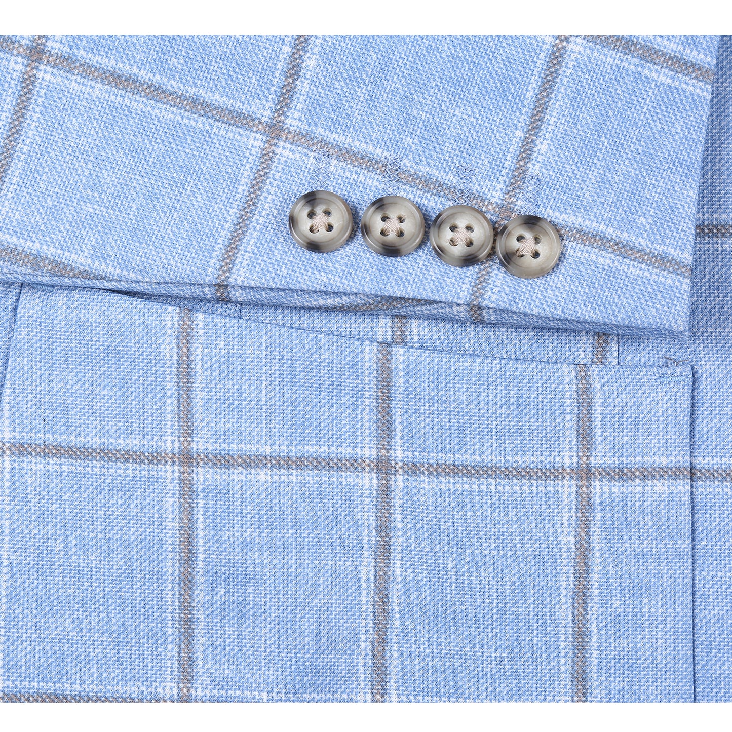 Pellagio Slim Fit Sport Coat - Light Blue