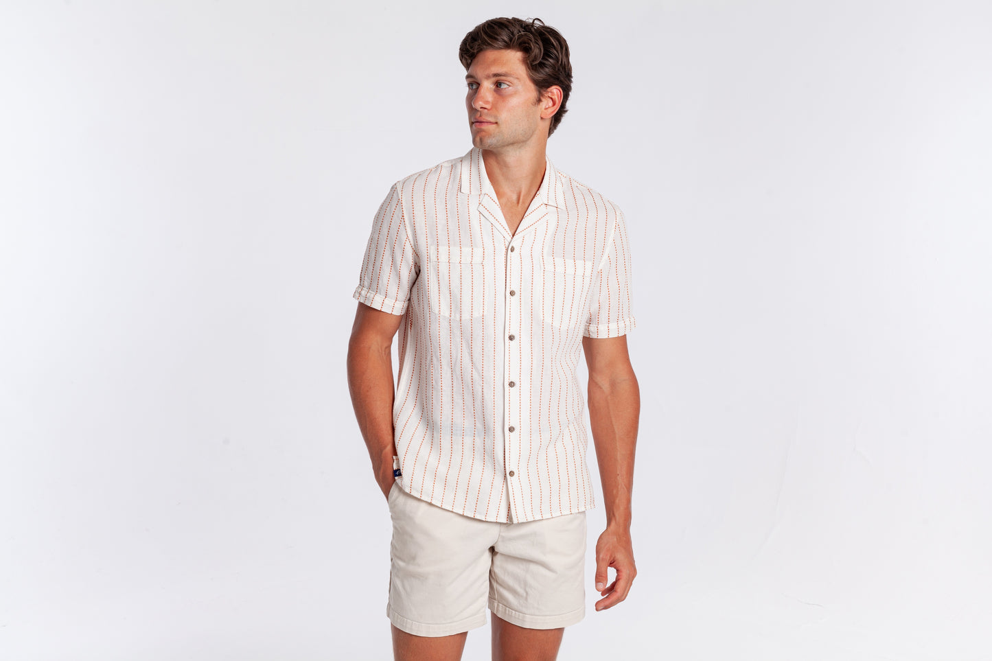 Criquet The Desi Chambray Dobby - Natural