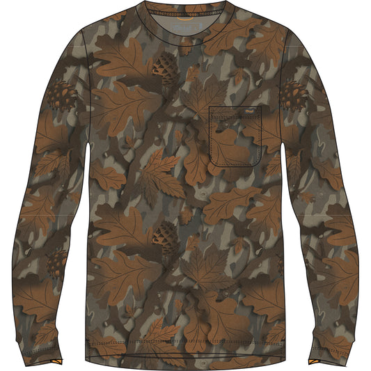 Marsh | Buxton Hagood Long Sleeve | Lowland Canopy Camo