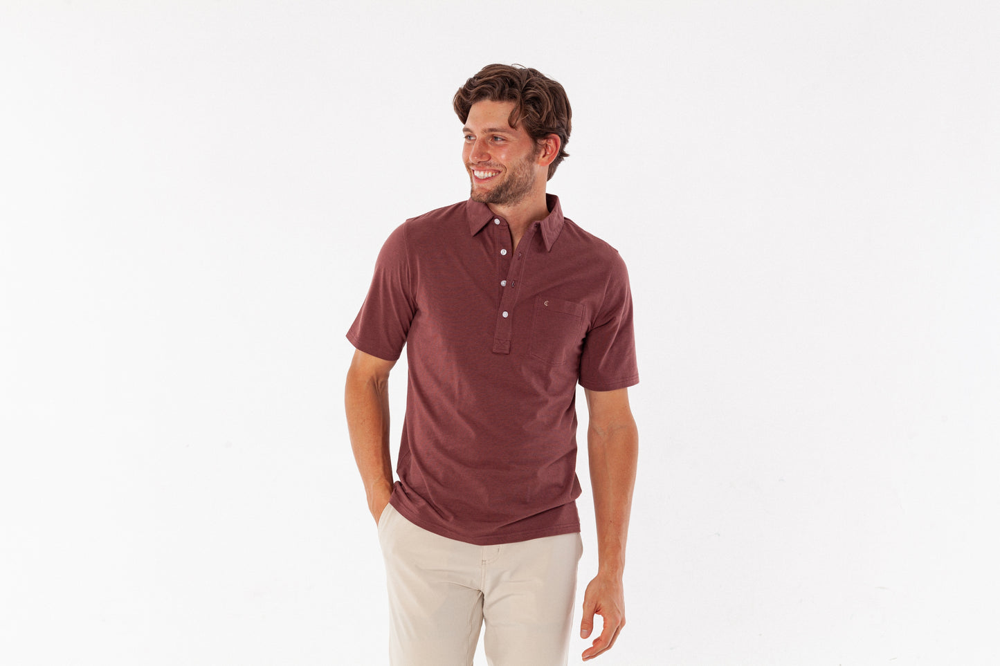 Criquet | Top-Shelf Players Shirt | Mudslide Microstripe