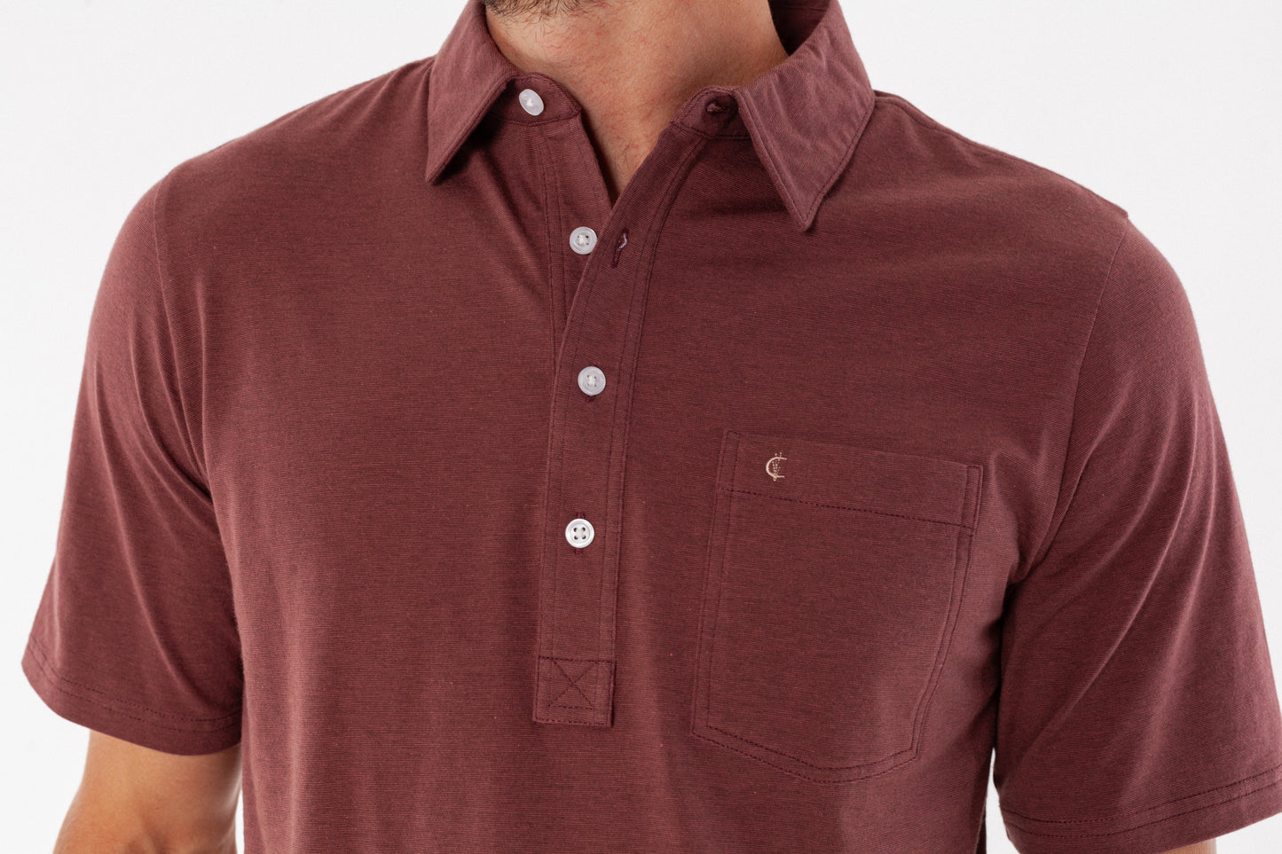Criquet | Top-Shelf Players Shirt | Mudslide Microstripe