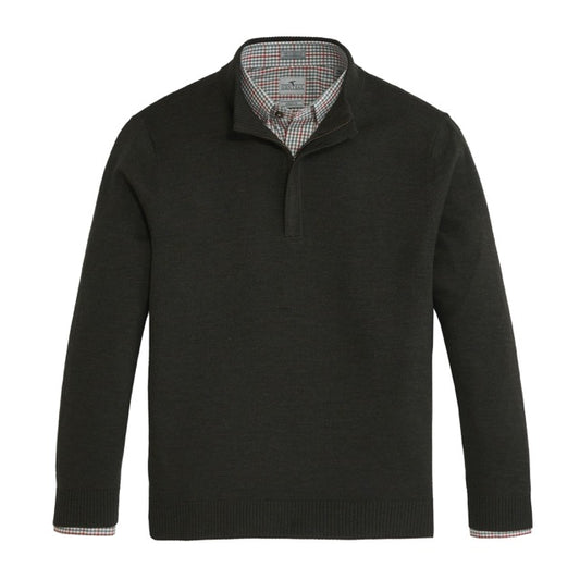 GenTeal | Regent 1/4 Zip Sweater  | Rifle Green