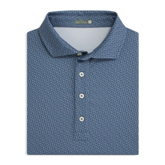 GenTeal | Flyway Performance Polo | Cobalt