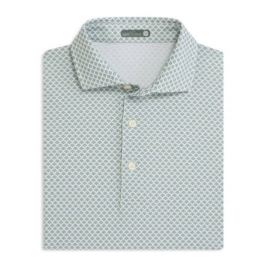 GenTeal | Desert Agave Performance Polo | Green