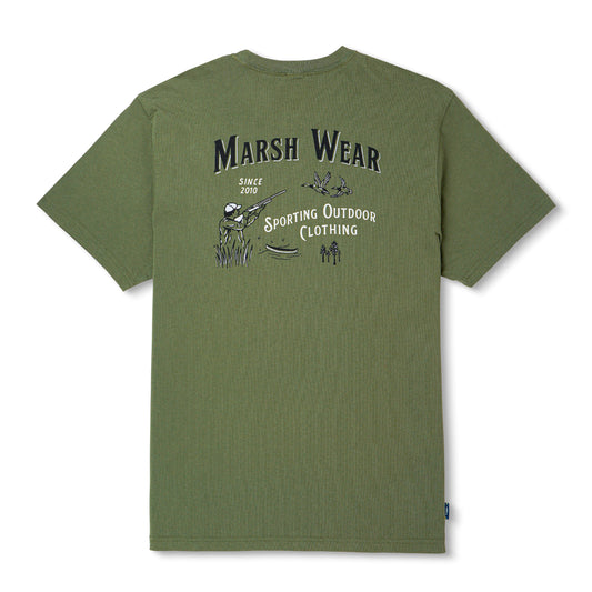 Marsh Sportsman Tee- Bronze Green