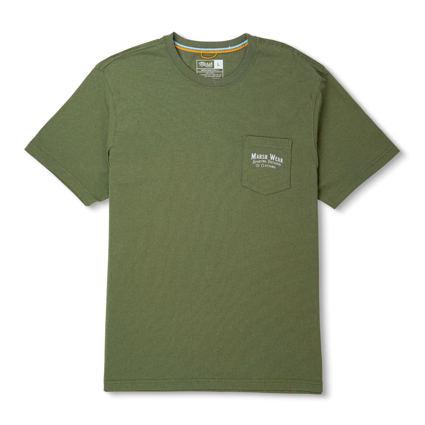 Marsh Sportsman Tee- Bronze Green