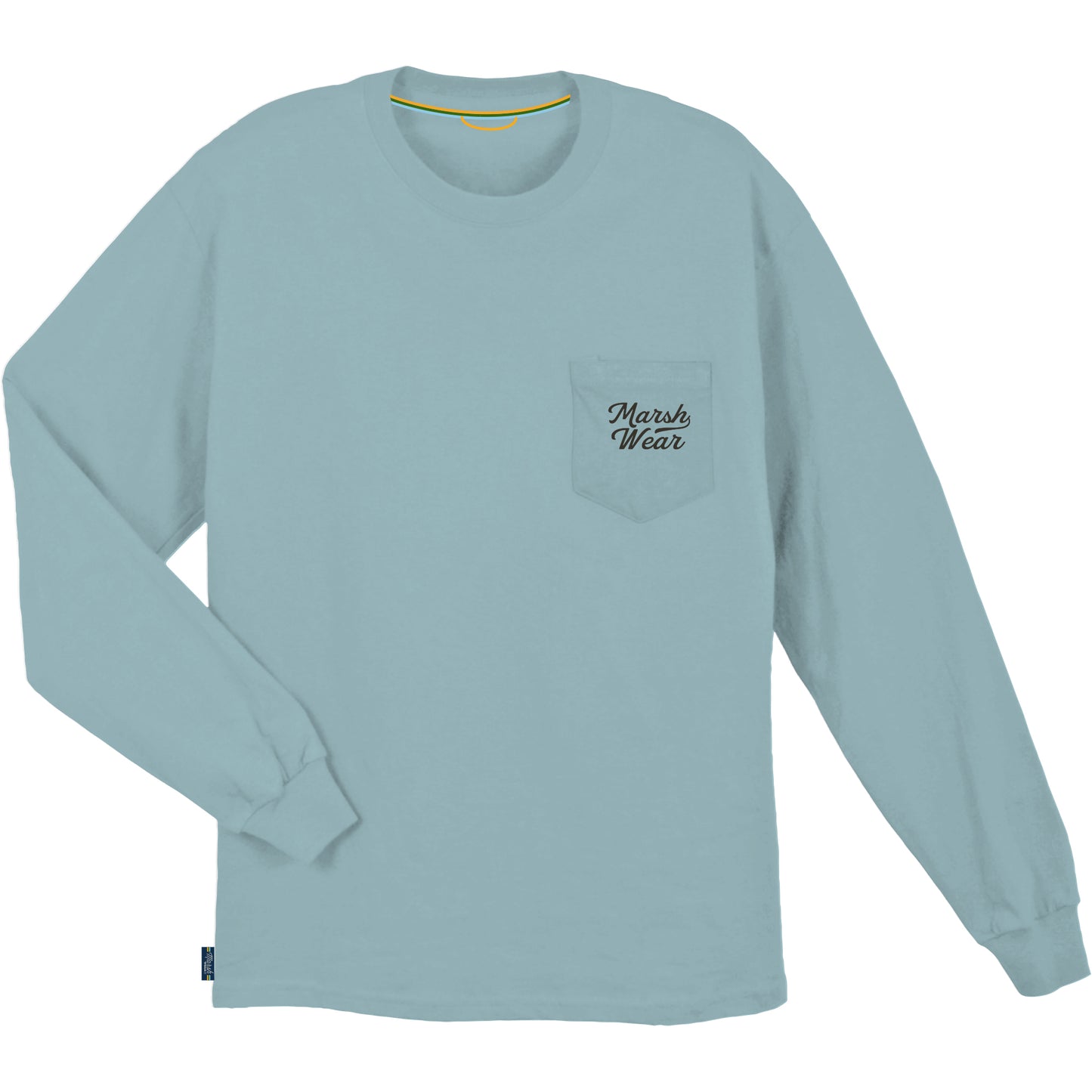 Marsh Roadside Camo Long Sleeve Tee- Cloud