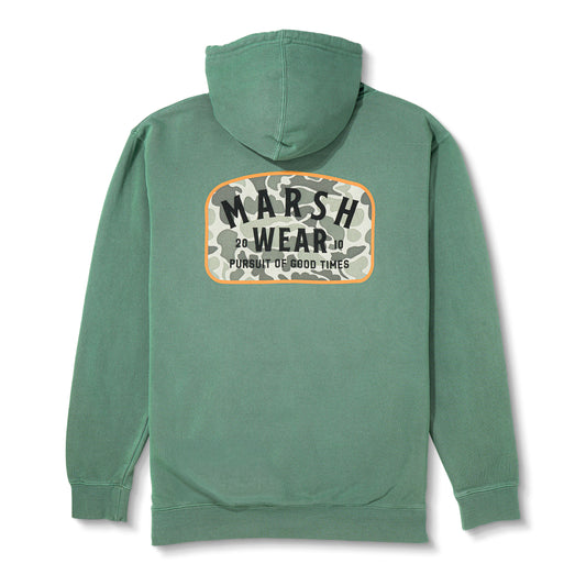 Marsh Alton Camo Hoodie - Alpine Green