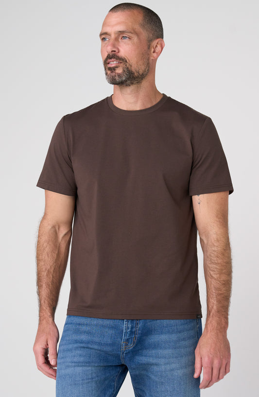 Liverpool Los Angeles | Short Sleeve Crew Neck Tee | Brown