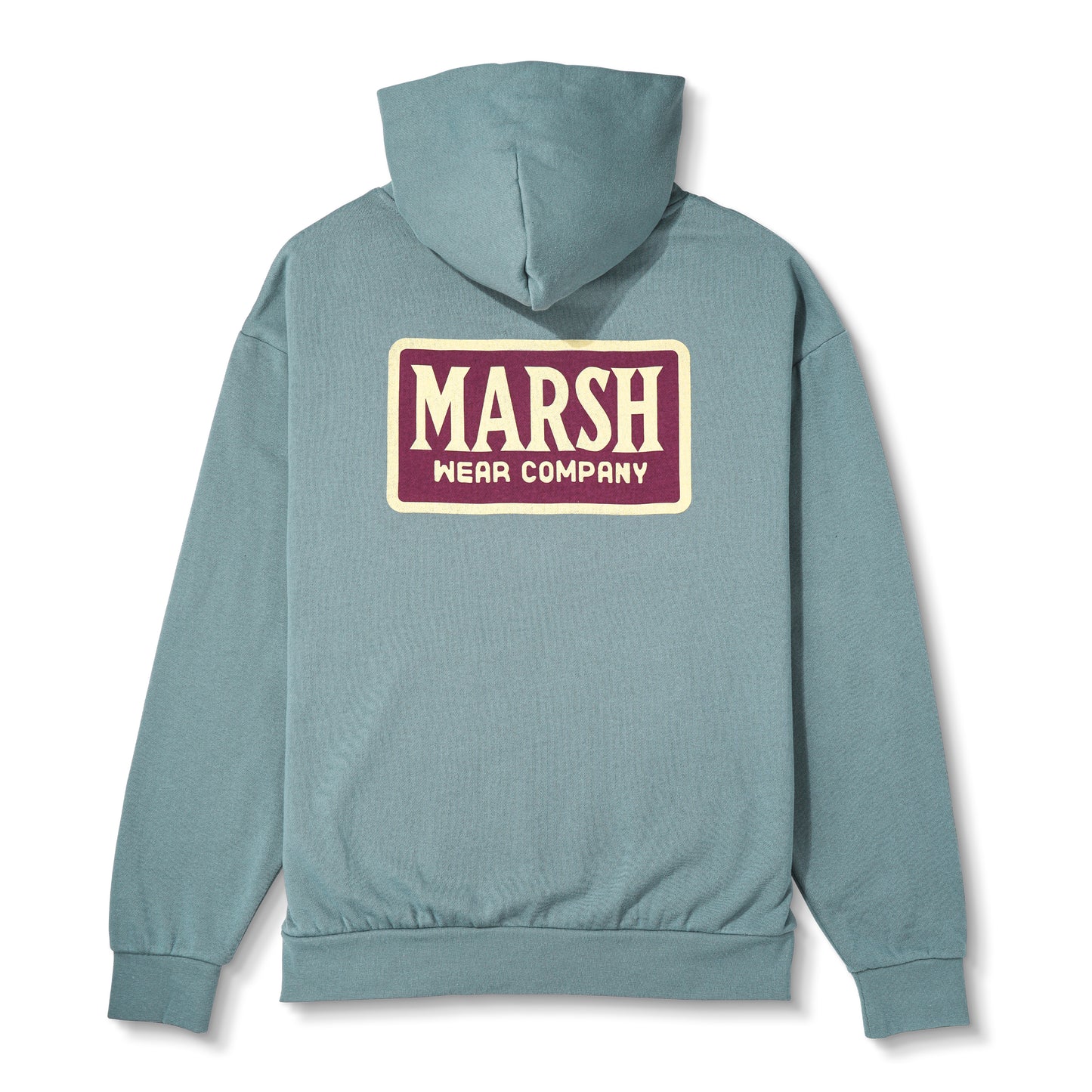 Marsh Badge Hoodie - Blue Shadow